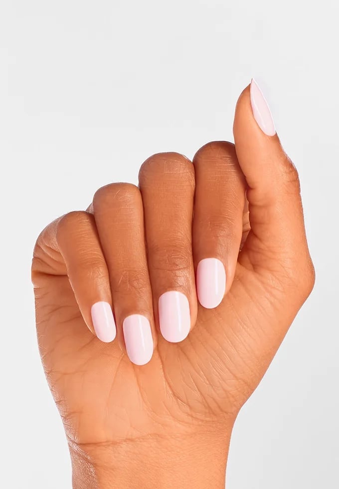 Milky Soft Pink Short Almond Nails Milky Soft Pink Short Almond Nails — Interview Nails