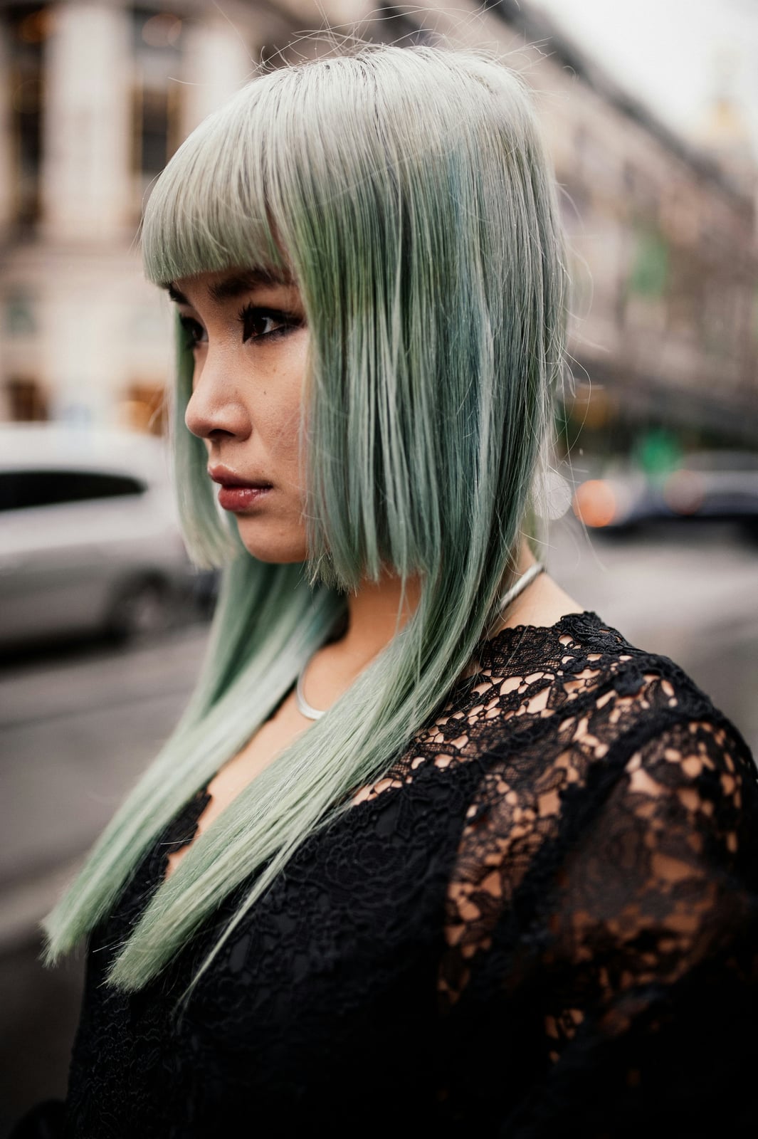 Light Green Blue Collarbone Jellyfish — Jellyfish Haircut