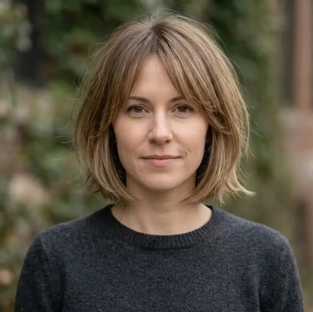 Collarbone Bob With Face-Framing Layers — Layered Bob