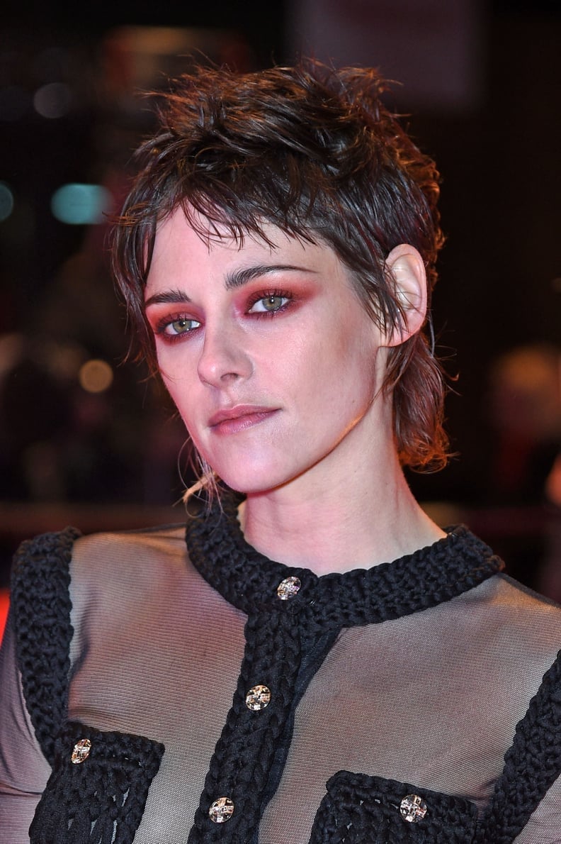 Dark Brown Mixie With Choppy Fringe — Mixie Haircut
