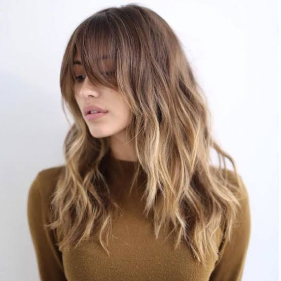 Dark Blonde Shag With Balayage — Modern Shag