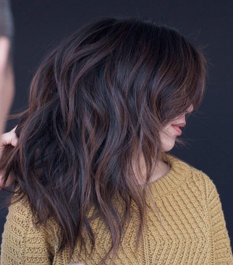 Mid-Back Shag With Color Dimension — Modern Shag