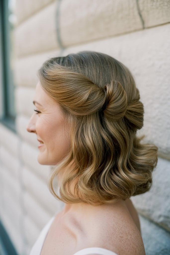 Collarbone Bob With Rolled Back Front Collarbone Bob With Rolled Back Front — Mom Bob