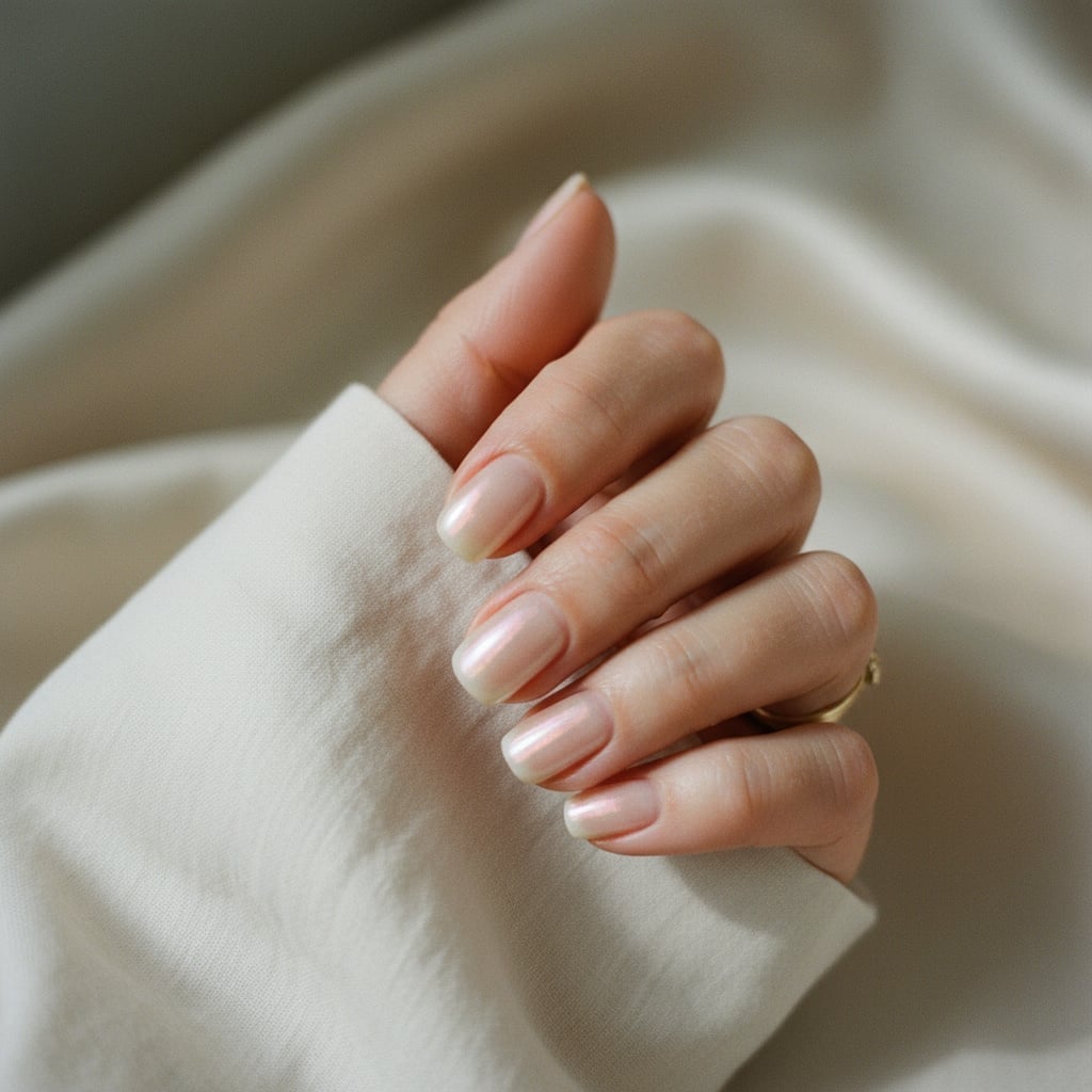 Sheer Nude to Pink Ombre Almond Nails Sheer Nude to Pink Ombre Almond Nails — Mom Nails