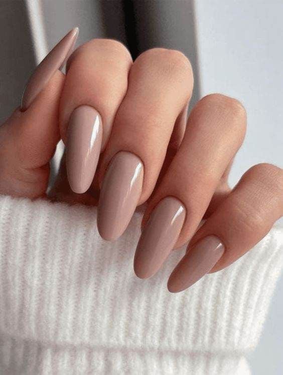 Colorful Tip French Medium Almond — Nail Colors