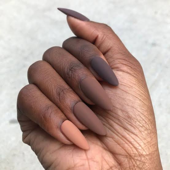 Matte Finish Nail Art Collection Matte Finish Nail Art Collection — Nails for Dark Skin