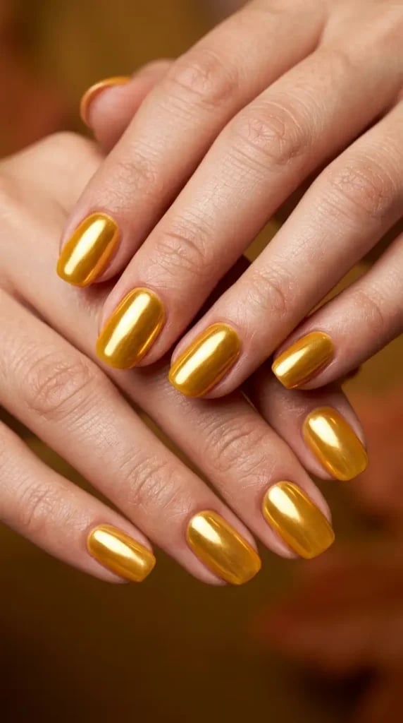 50+ Yellow Fall Nail Designs That Brighten Autumn Style