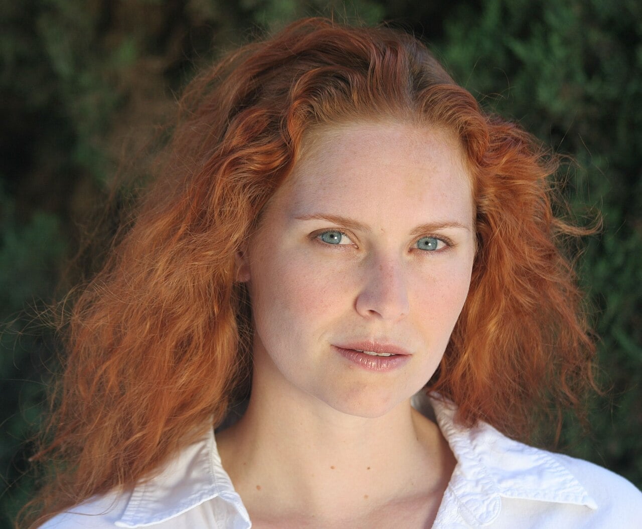 Shoulder Natural Red Air-Dried Waves Shoulder Natural Red Air-Dried Waves — Natural Red Hair