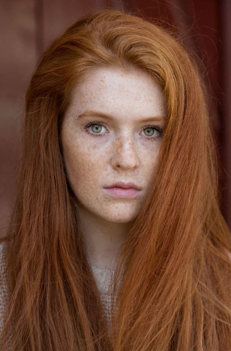 Mid-Back Natural Red With Long Layers Mid-Back Natural Red With Long Layers — Natural Red Hair