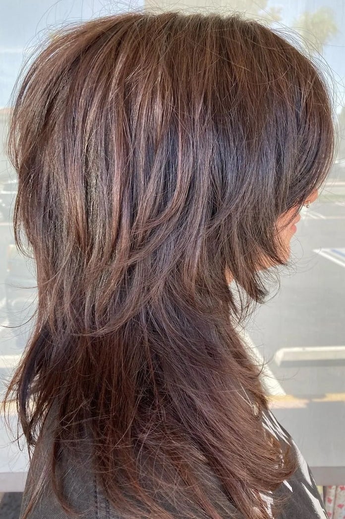 Shoulder Length Black Octopus With Full Bangs Shoulder Length Black Octopus With Full Bangs — Octopus Haircut