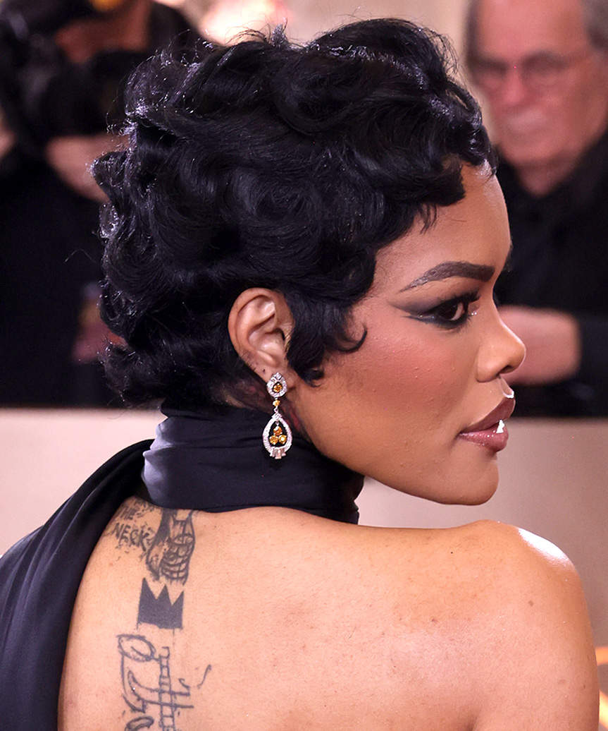 Black Pixie With Sculpted Curls And Textured Bangs — Pixie Crop