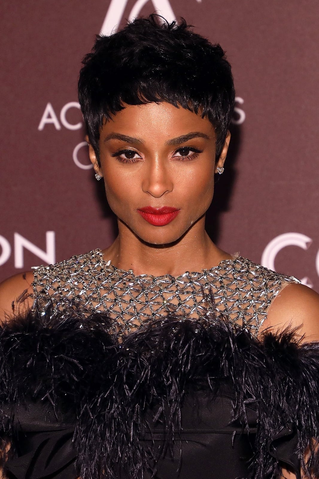 Black Pixie With Wavy Texture And Wispy Bangs — Pixie Crop