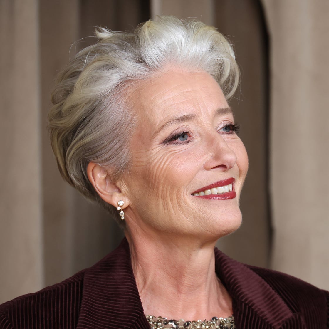 Silver-Gray Pixie With Undercut — Pixie Haircuts