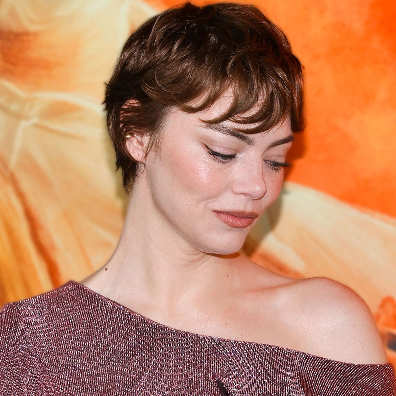 Textured Pixie With Swept-Up Bangs — Pixie with Bangs