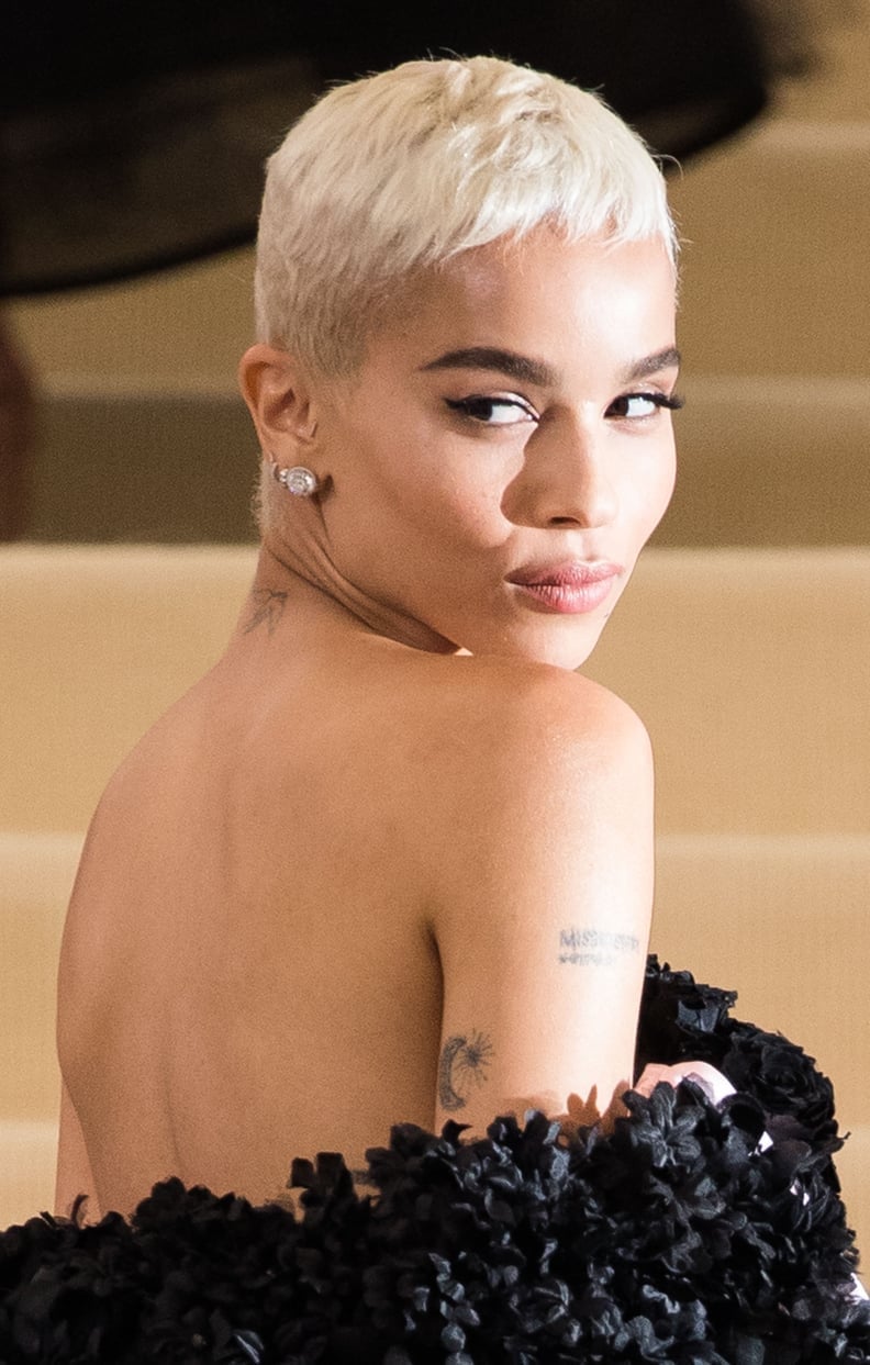 Textured Platinum Blonde Pixie