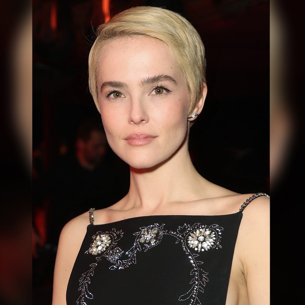 Pixie Cut With Swept-Aside Bangs — Platinum Blonde