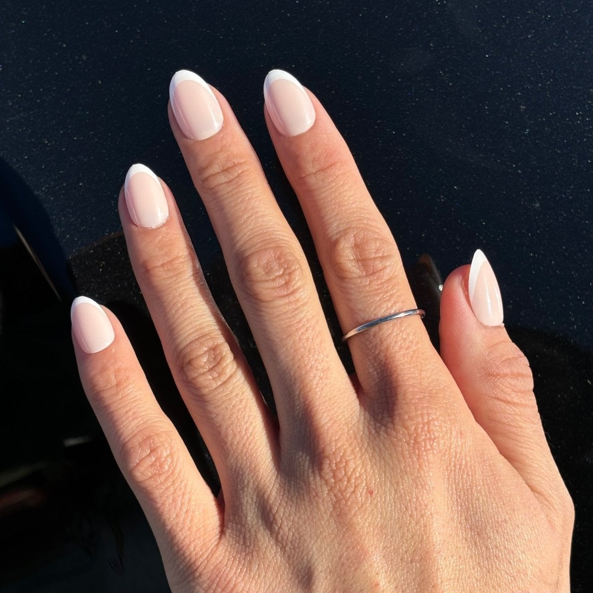 WELL ROUNDED: French Tip Short Press On Nails | Lavaa Beauty