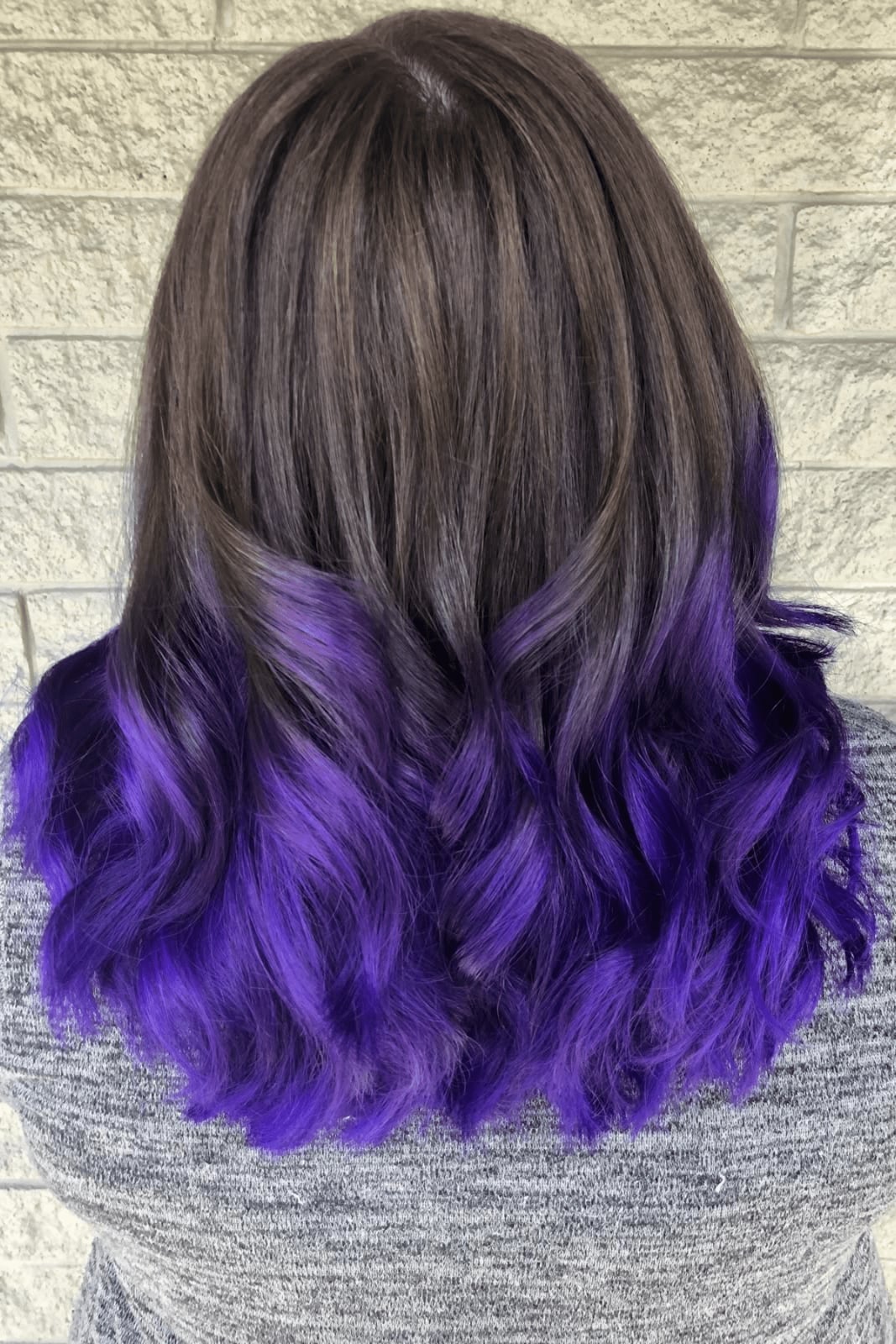 Mid-Back Uniform Deep Purple Mid-Back Uniform Deep Purple — Purple Hair