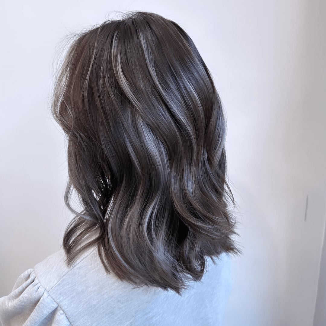 Dark Blonde Shoulder Wavy With Golden Blonde Dark Blonde Shoulder Wavy With Golden Blonde — Reverse Balayage