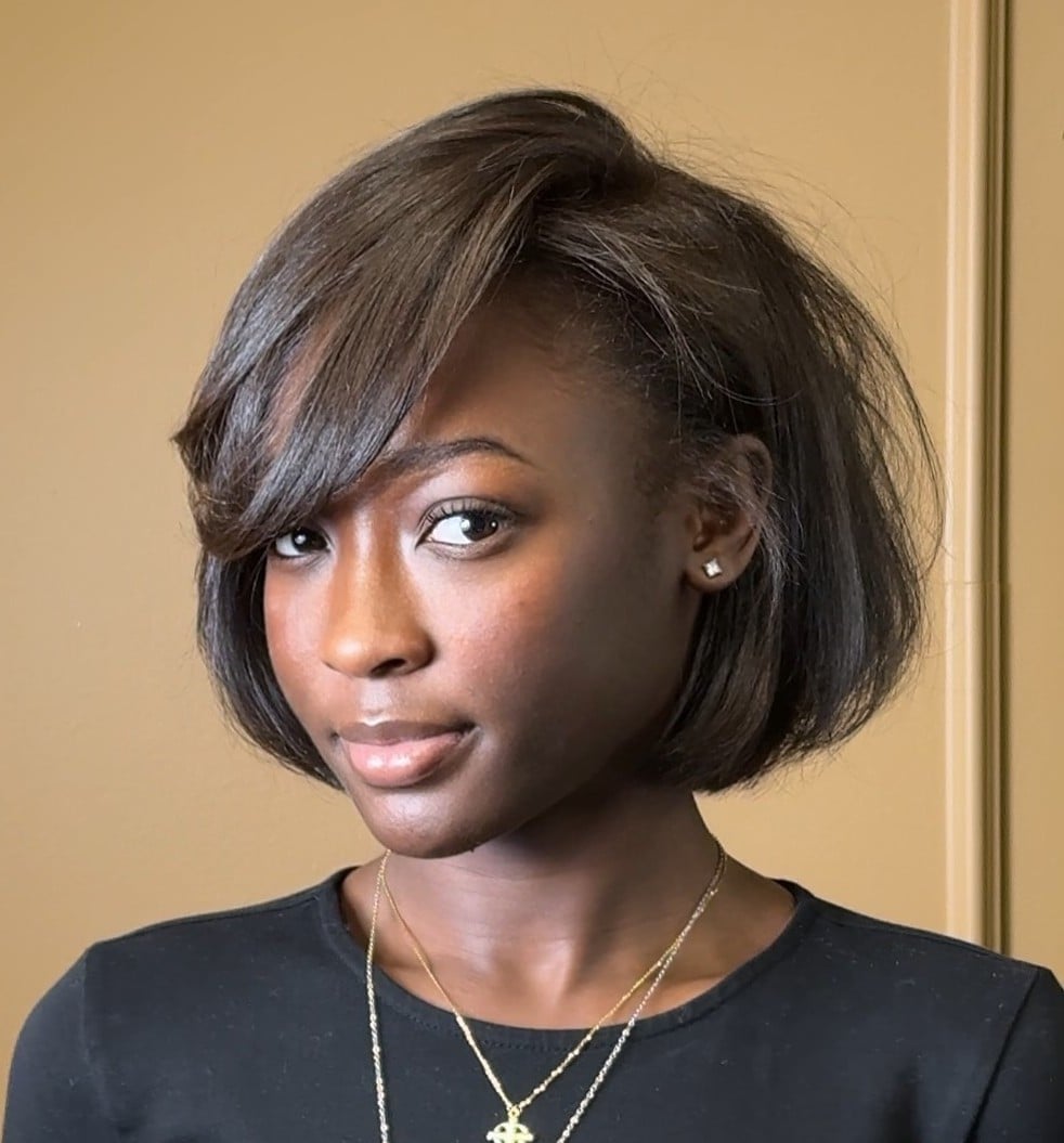 Dark Brown Pixie With Tousled Texture — Short Haircuts