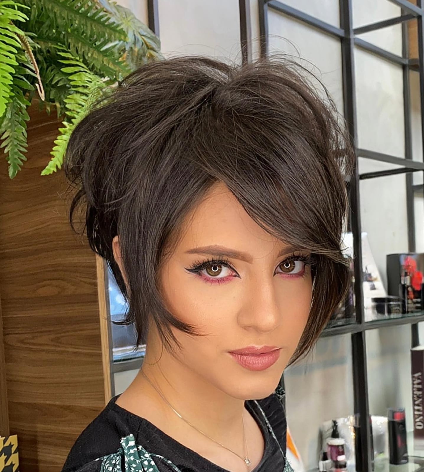 Shoulder Length Honey Blonde Wolf Cut, Wispy Bangs Shoulder Length Honey Blonde Wolf Cut, Wispy Bangs — Short Wolf Cut