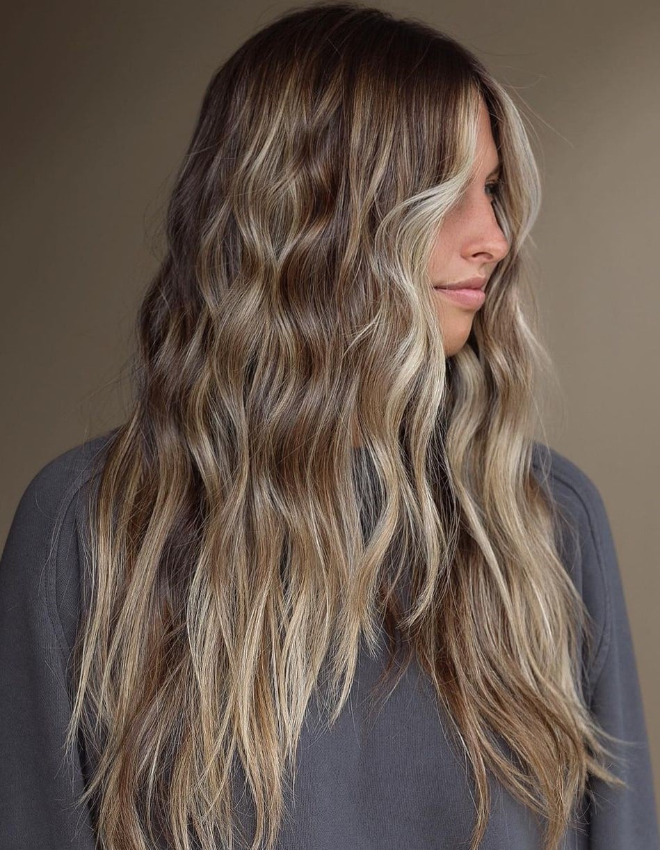 Shoulder Length Bronde With Balayage Sombre Shoulder Length Bronde With Balayage Sombre — Sombre Hair