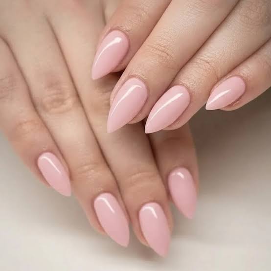Winter Blue Silver 3D Sculpted Extra-Long Stiletto Nails