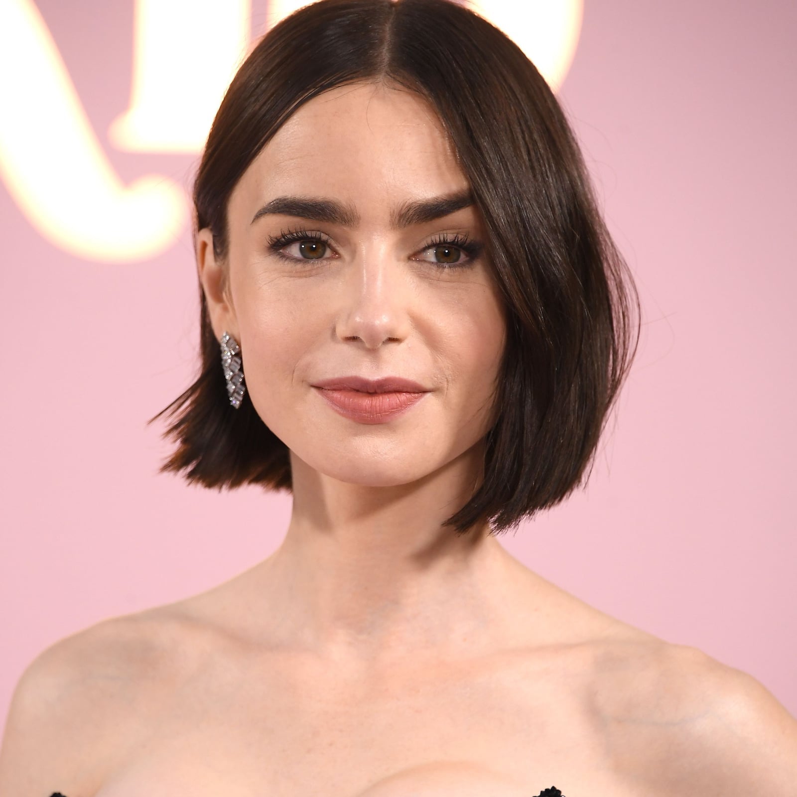 Dark Brown Razored Bob With Textured Finish Dark Brown Razored Bob With Textured Finish — Textured Bob