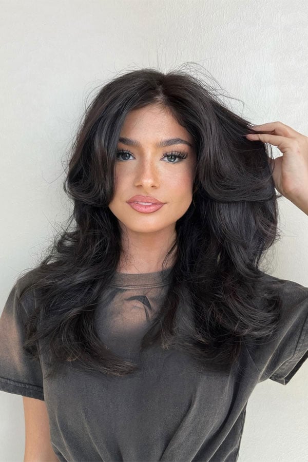 Mid-Back Cut With Face-Framing Pieces — Trendy Haircuts