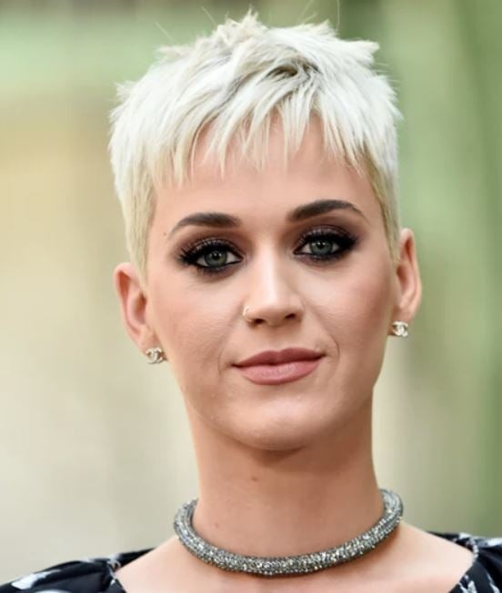 Platinum Blonde Pixie Crop Piecey Styling — Very Short Haircuts