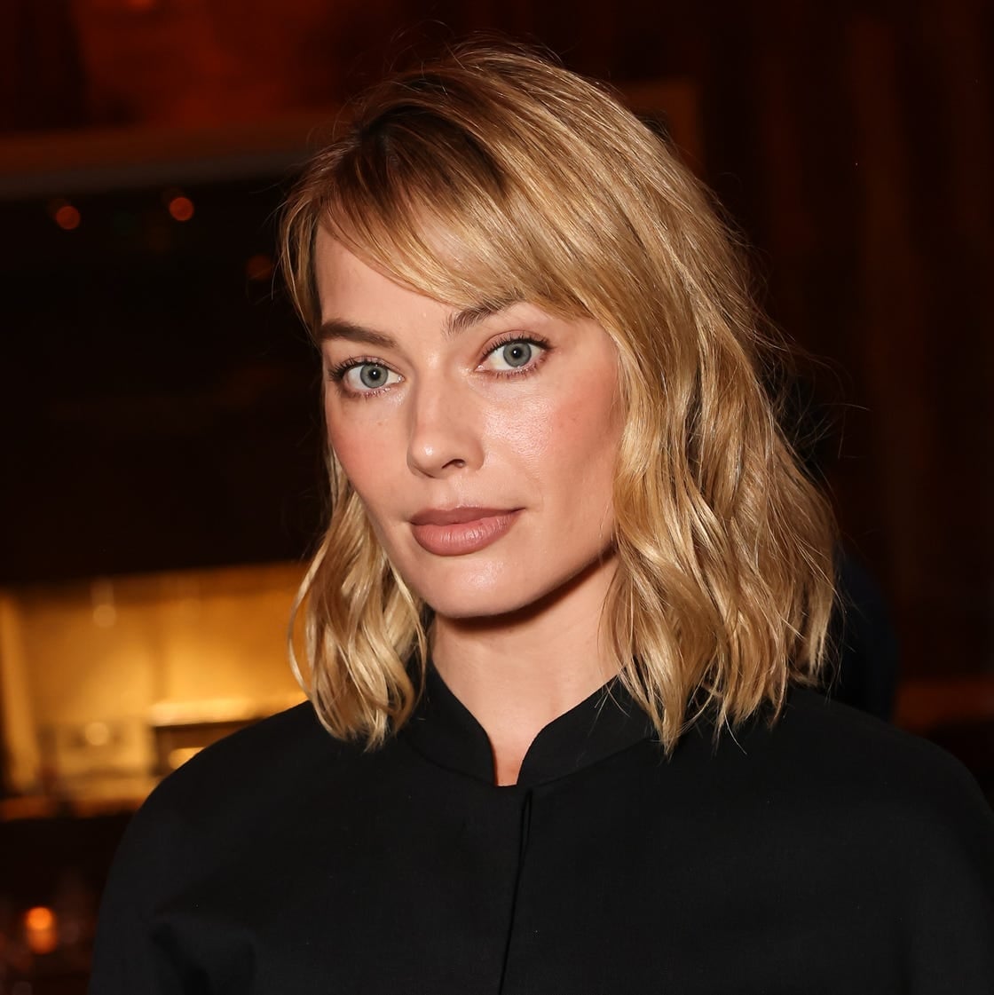 Ash Blonde Bob With Face Framing Layers, Close-Up Take — Wavy Bob