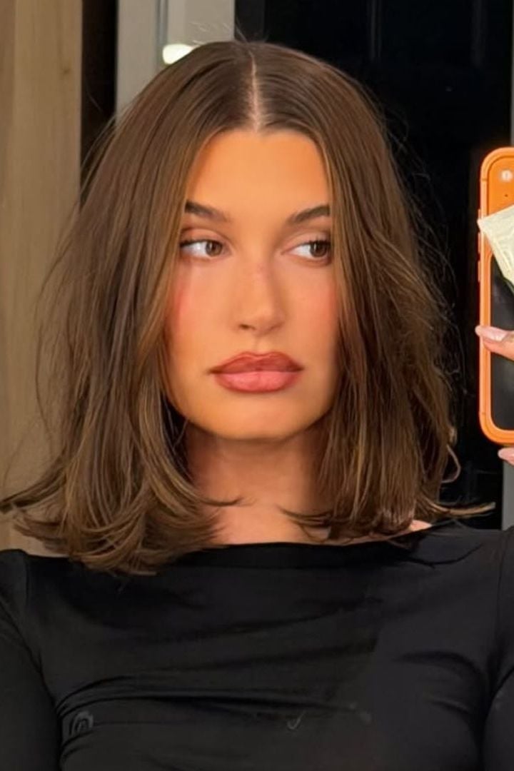 Shoulder Length Honey Blonde With Curtain Bangs Shoulder Length Honey Blonde With Curtain Bangs — Wavy Haircuts