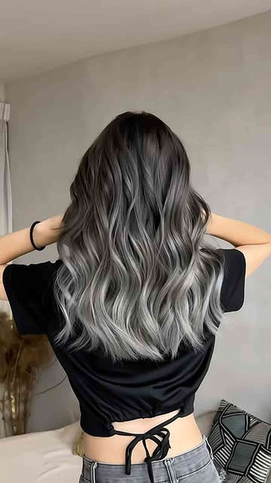 35 Stunning Grey Balayage Hair Color Ideas for Women of All Ages