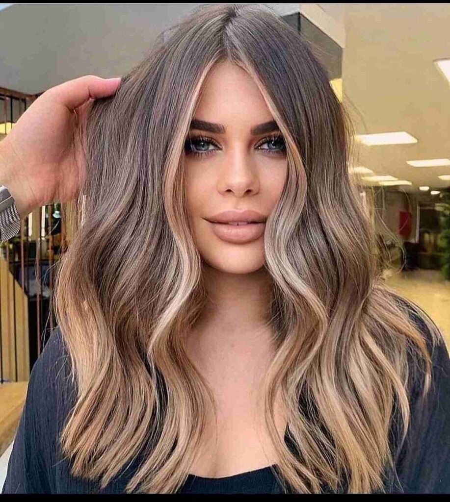 Mid-Back Ash Blonde Balayage Mid-Back Ash Blonde Balayage — Winter Balayage