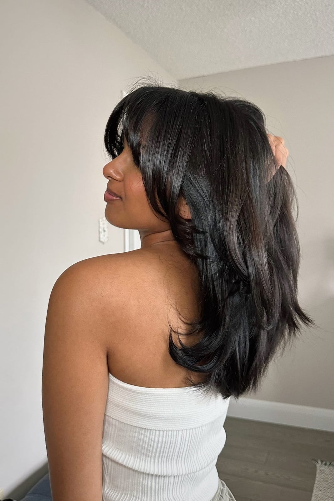 Collarbone Layers With Subtle Face Framing, Straight Collarbone Layers With Subtle Face Framing, Straight — Winter Haircuts for Women