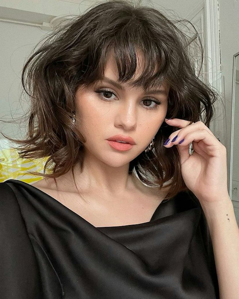 Tousled Shag With Wispy Bangs, Chin Tousled Shag With Wispy Bangs, Chin